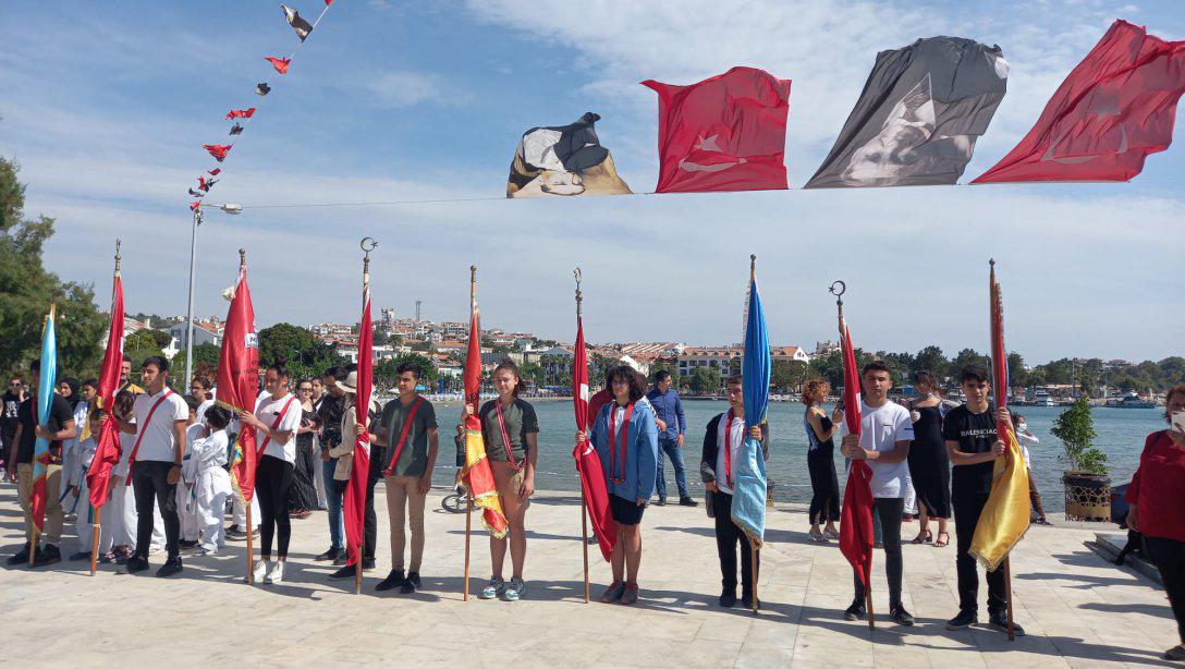 İlçemizde 19 Mayıs Atatürk'ü Anma, Gençlik ve Spor Bayramı Coşkuyla Kutlandı